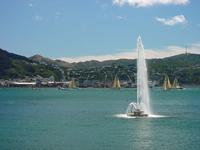 Photographs in screensaver by Gerry Leibbrandt on18 February 2001 at 13h00 Wellington Harbour New Zealand.