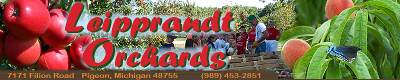 Leipprandt Orchards in Pigeon, Michigan